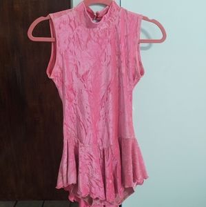 Pink Figure Skating Dress